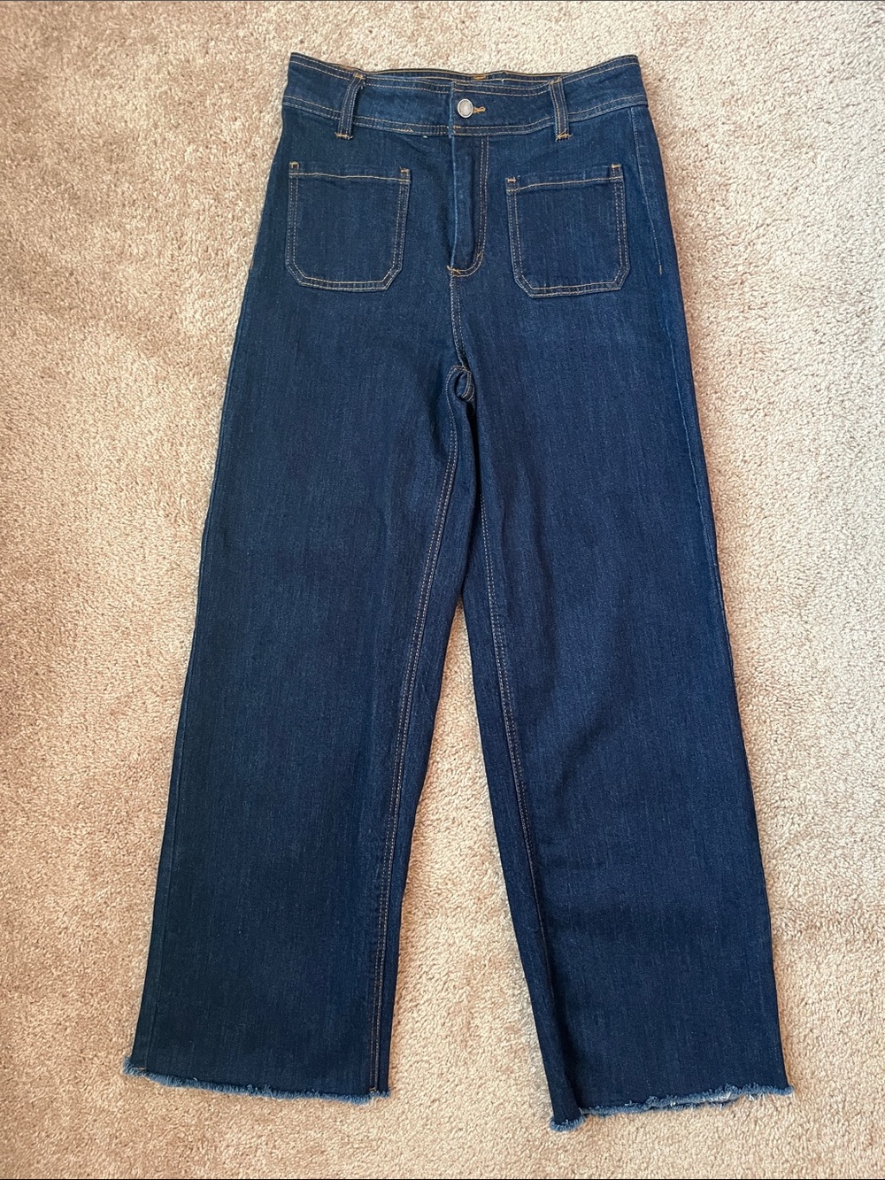 Oat New York High Rise Wide Jeans